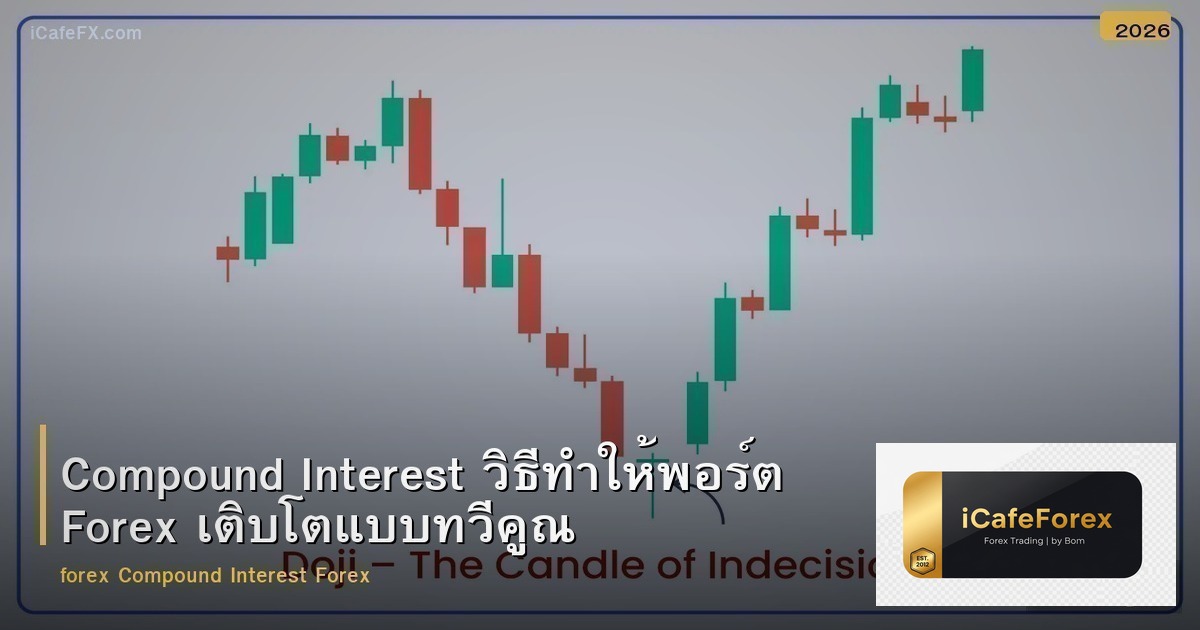 Compound Interest วิธีทำให้พอร์ต Forex เติบโตแบบทวีคูณ