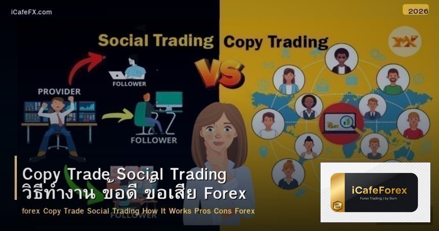Copy Trade Social Trading วิธีทำงาน ข้อดี ข้อเสีย Forex