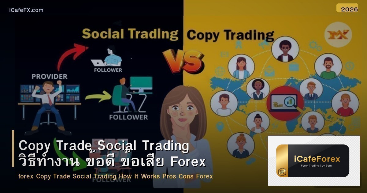 Copy Trade Social Trading วิธีทำงาน ข้อดี ข้อเสีย Forex