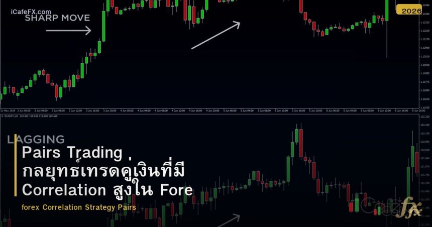 Pairs Trading กลยุทธ์เทรดคู่เงินที่มี Correlation สูงใน Forex