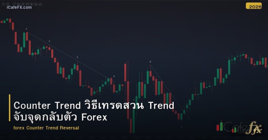 Counter Trend วิธีเทรดสวน Trend จับจุดกลับตัว Forex