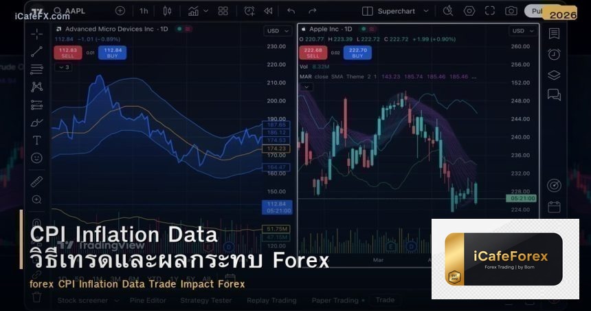 CPI Inflation Data วิธีเทรดและผลกระทบ Forex