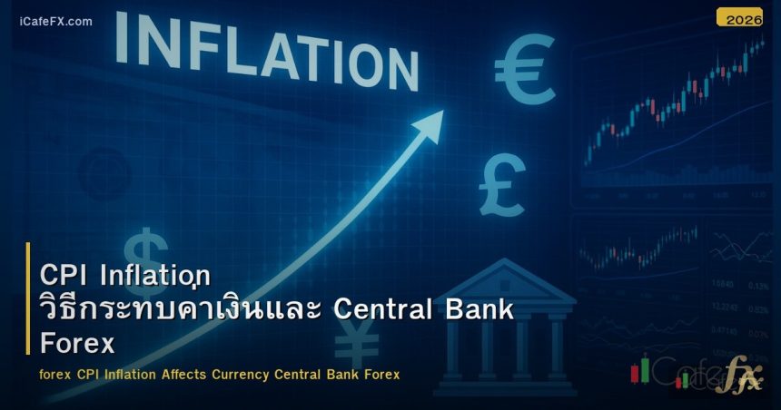 CPI Inflation วิธีกระทบค่าเงินและ Central Bank Forex