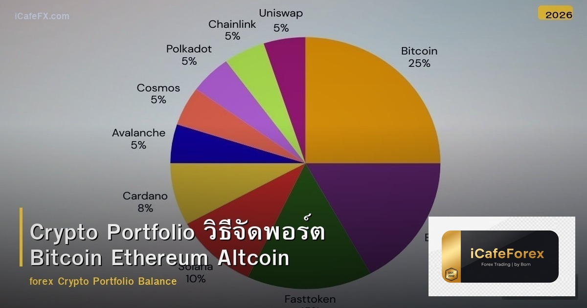 Crypto Portfolio วิธีจัดพอร์ต Bitcoin Ethereum Altcoin