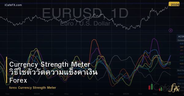 Currency Strength Meter วิธีใช้ตัววัดความแข็งค่าเงิน Forex