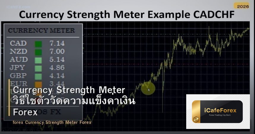 Currency Strength Meter วิธีใช้ตัววัดความแข็งค่าเงิน Forex