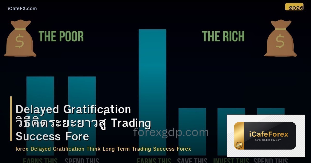 Delayed Gratification วิธีคิดระยะยาวสู่ Trading Success Forex