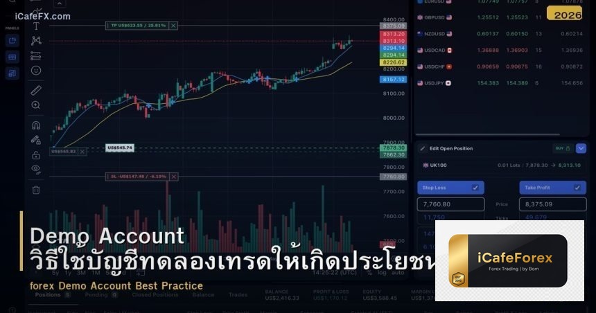Demo Account วิธีใช้บัญชีทดลองเทรดให้เกิดประโยชน์