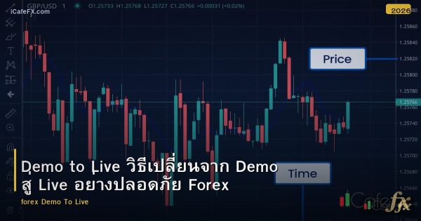Demo to Live วิธีเปลี่ยนจาก Demo สู่ Live อย่างปลอดภัย Forex