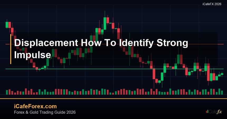 Displacement วิธีหา Strong Impulse Move SMC Forex