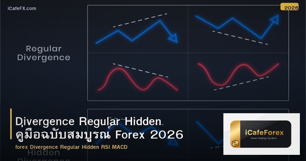 Divergence Regular Hidden คู่มือฉบับสมบูรณ์ Forex 2026