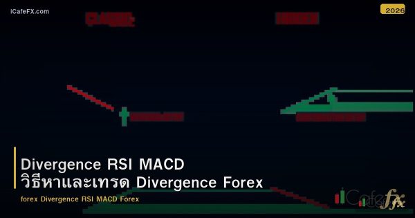 Divergence RSI MACD วิธีหาและเทรด Divergence Forex