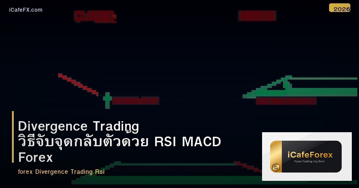 Divergence Trading วิธีจับจุดกลับตัวด้วย RSI MACD Forex