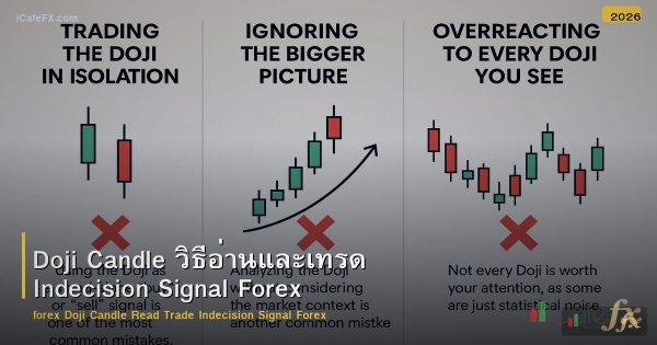 Doji Candle วิธีอ่านและเทรด Indecision Signal Forex