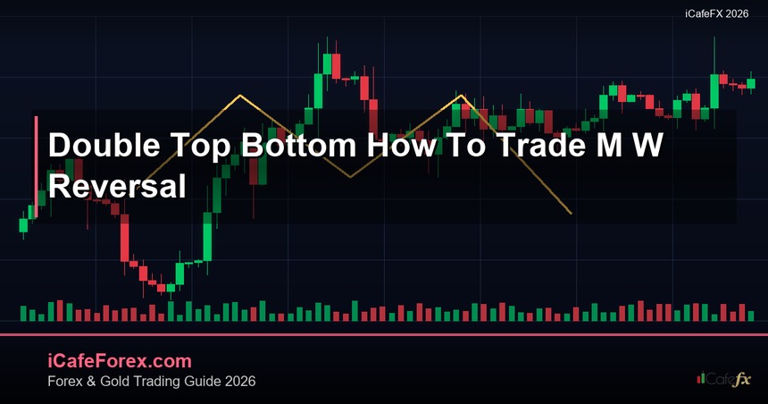 Double Top Bottom วิธีเทรด M W Reversal Pattern Forex