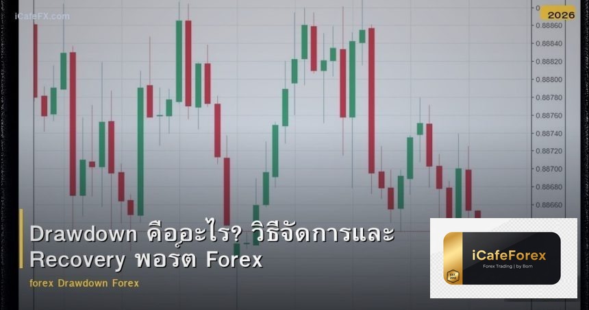 Drawdown คืออะไร? วิธีจัดการและ Recovery พอร์ต Forex
