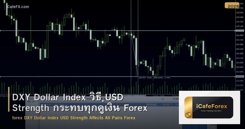 DXY Dollar Index วิธี USD Strength กระทบทุกคู่เงิน Forex