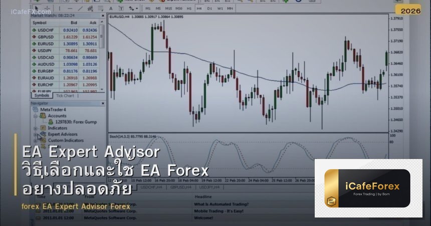 EA Expert Advisor วิธีเลือกและใช้ EA Forex อย่างปลอดภัย