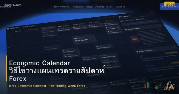 Economic Calendar วิธีใช้วางแผนเทรดรายสัปดาห์ Forex