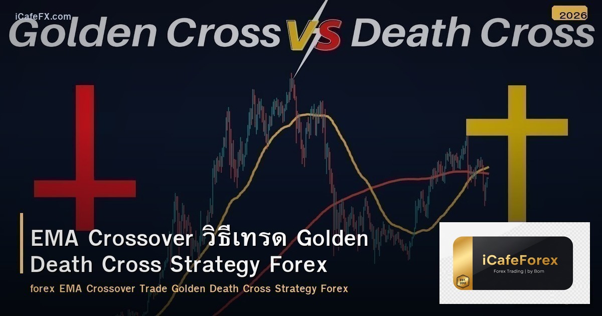 EMA Crossover วิธีเทรด Golden Death Cross Strategy Forex