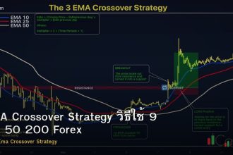 EMA Crossover Strategy วิธีใช้ 9 21 50 200 Forex