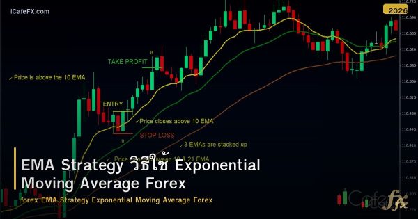 EMA Strategy วิธีใช้ Exponential Moving Average Forex