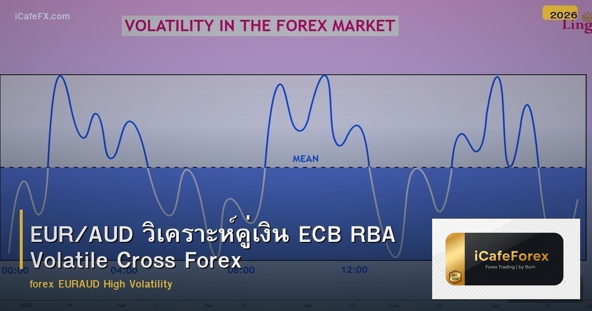 EUR/AUD วิเคราะห์คู่เงิน ECB RBA Volatile Cross Forex