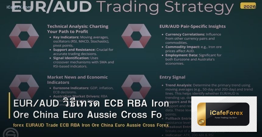 EUR/AUD วิธีเทรด ECB RBA Iron Ore China Euro Aussie Cross Forex