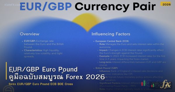 EUR/GBP Euro Pound คู่มือฉบับสมบูรณ์ Forex 2026