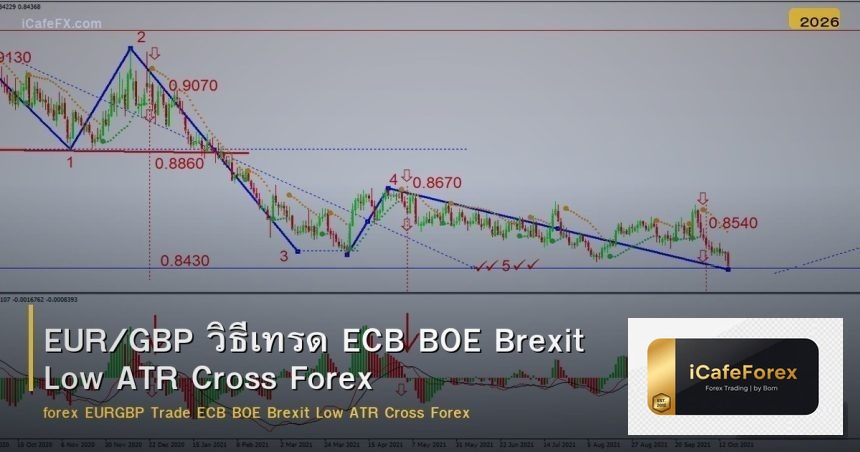 EUR/GBP วิธีเทรด ECB BOE Brexit Low ATR Cross Forex