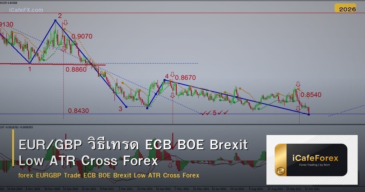 EUR/GBP วิธีเทรด ECB BOE Brexit Low ATR Cross Forex