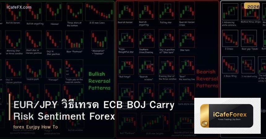 EUR/JPY วิธีเทรด ECB BOJ Carry Risk Sentiment Forex