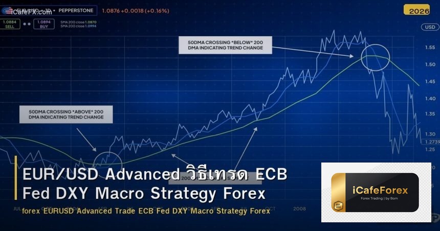 EUR/USD Advanced วิธีเทรด ECB Fed DXY Macro Strategy Forex