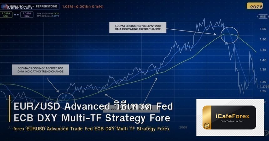 EUR/USD Advanced วิธีเทรด Fed ECB DXY Multi-TF Strategy Forex
