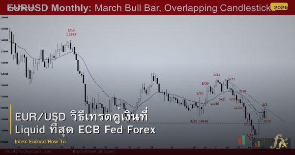 EUR/USD วิธีเทรดคู่เงินสภาพคล่องสูงสุด ECB Fed Forex