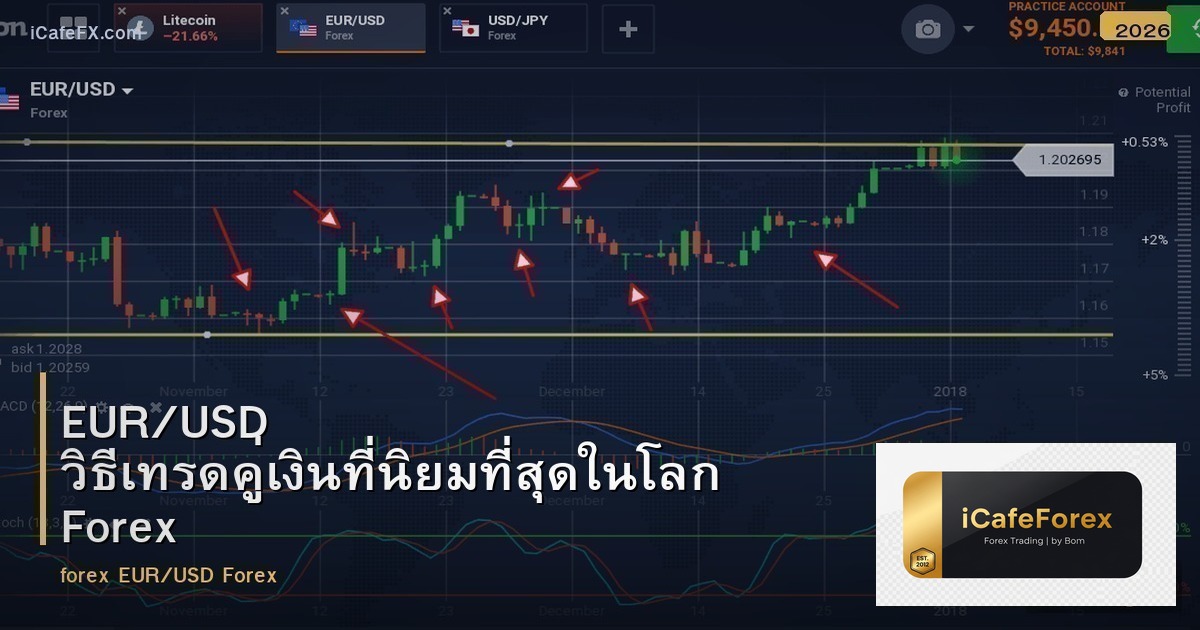 EUR/USD วิธีเทรดคู่เงินที่นิยมที่สุดในโลก Forex