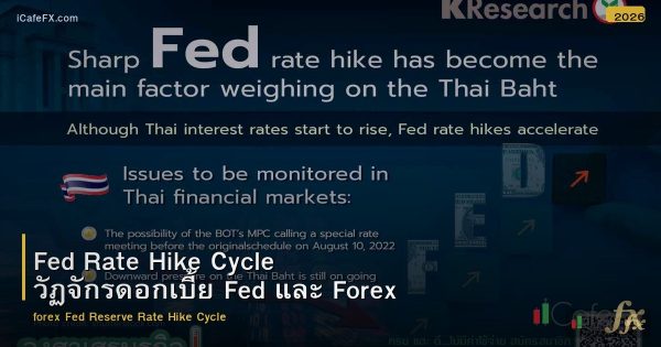 Fed Rate Hike Cycle วัฏจักรดอกเบี้ย Fed และ Forex