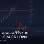 Fibonacci Extension วิธีหา TP Target 161 200 261 Forex