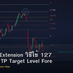 Fibonacci Extension วิธีใช้ 127 161 200 TP Target Level Forex