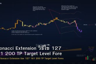 Fibonacci Extension วิธีใช้ 127 161 200 TP Target Level Forex