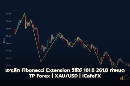 Fibonacci Extension วิธีใช้ 161.8 261.8 TP Target Level Forex