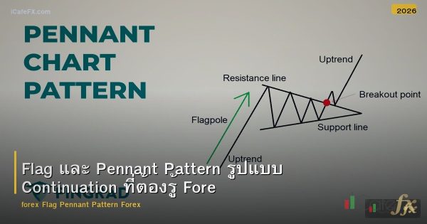 Flag และ Pennant Pattern รูปแบบ Continuation ที่ต้องรู้ Forex