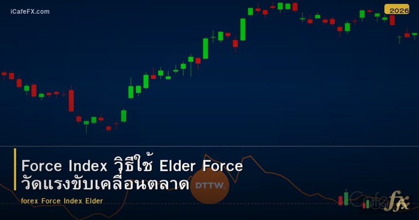 Force Index วิธีใช้ Elder Force วัดแรงขับเคลื่อนตลาด