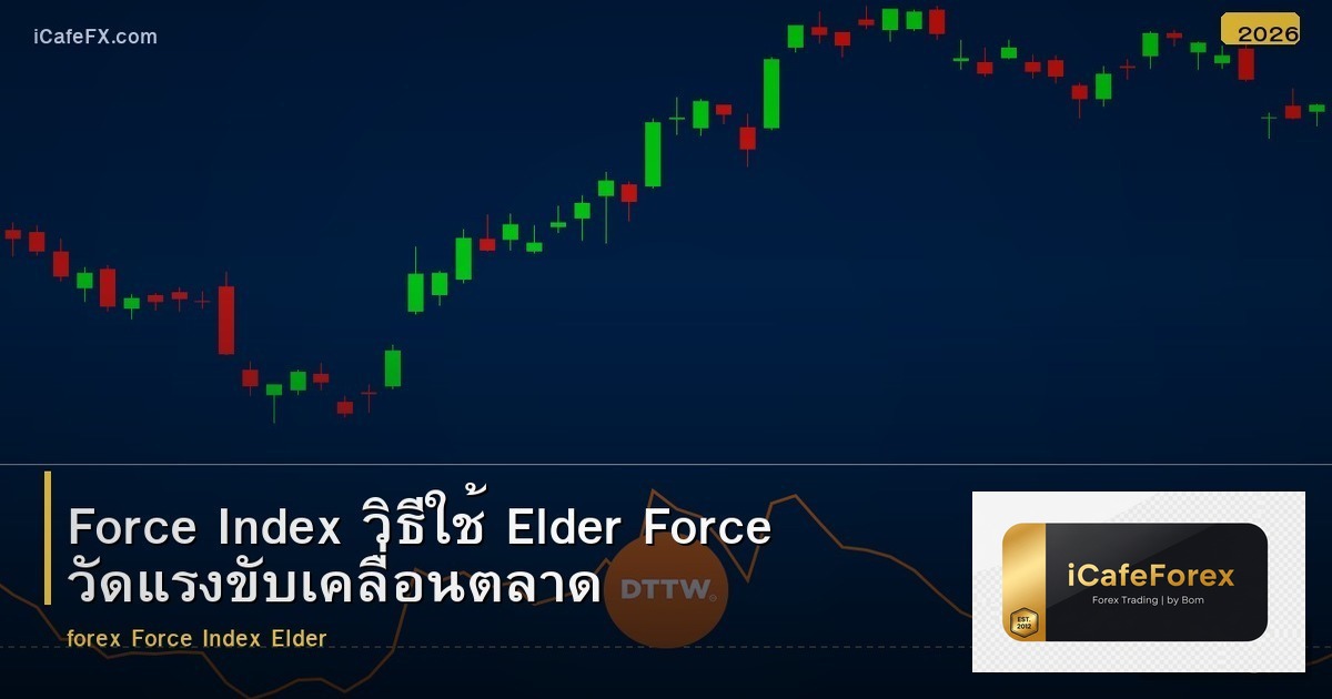 Force Index วิธีใช้ Elder Force วัดแรงขับเคลื่อนตลาด