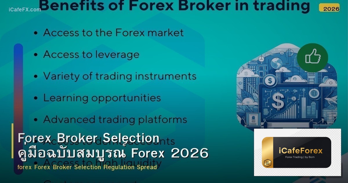 Forex Broker Selection คู่มือฉบับสมบูรณ์ Forex 2026