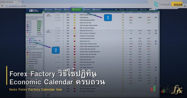 Forex Factory วิธีใช้ปฏิทิน Economic Calendar ครบถ้วน