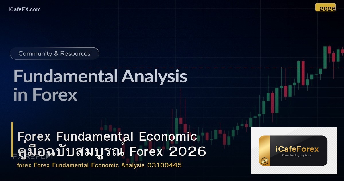 Forex Fundamental Economic คู่มือฉบับสมบูรณ์ Forex 2026