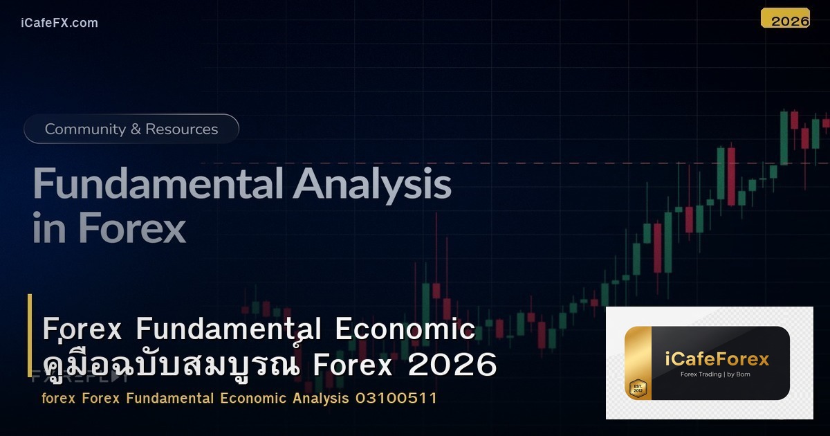 Forex Fundamental Economic คู่มือฉบับสมบูรณ์ Forex 2026