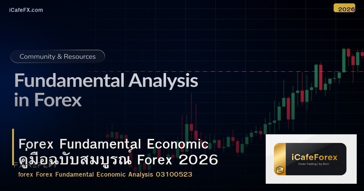 Forex Fundamental Economic คู่มือฉบับสมบูรณ์ Forex 2026