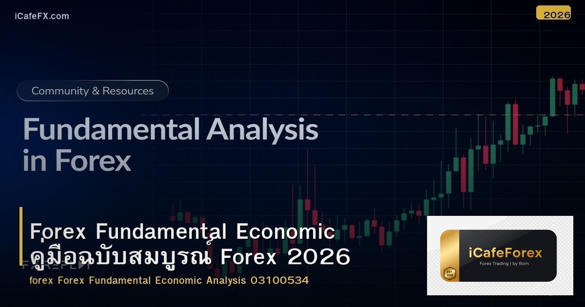 Forex Fundamental Economic คู่มือฉบับสมบูรณ์ Forex 2026